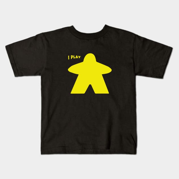 I play Yellow Kids T-Shirt by BobbyDoran